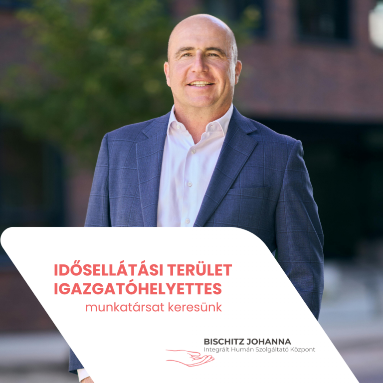 Idősellátási terület igazgatóhelyettes