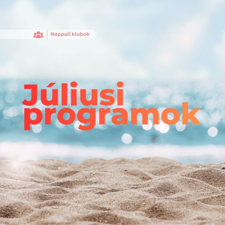 Programok a Nappali Klubokban