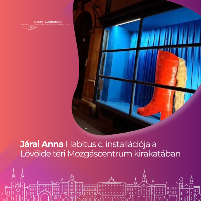 Mozgáscentrum kirakati kiállítás
