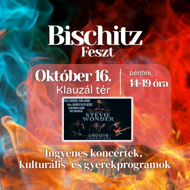 Bischitz fesztivál október 16-án
